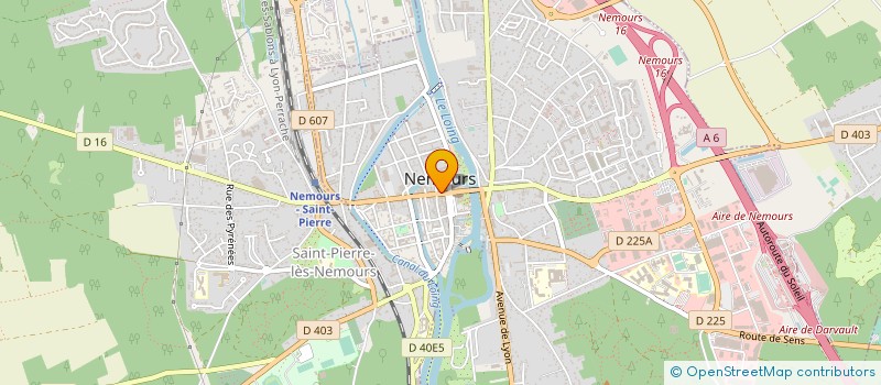 localisation de l'entreprise VISION SERVICES à NEMOURS