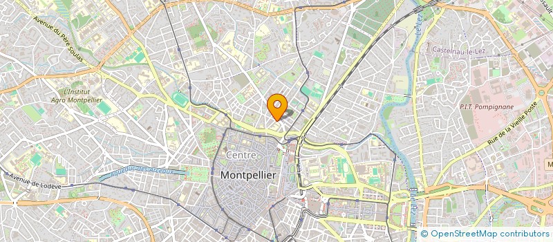 localisation de l'entreprise VISION-SONORE à MONTPELLIER