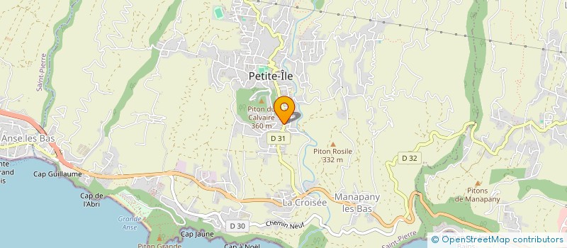 localisation de l'entreprise VISION SUD REUNION  PETITE-ILE