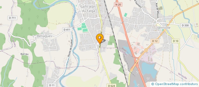 localisation de l'entreprise VISION SUR LES SYSTEMES INTELLIGENTS AUTOMATISES ET LES MATERIAUX à SAINT-JEAN-DU-FALGA