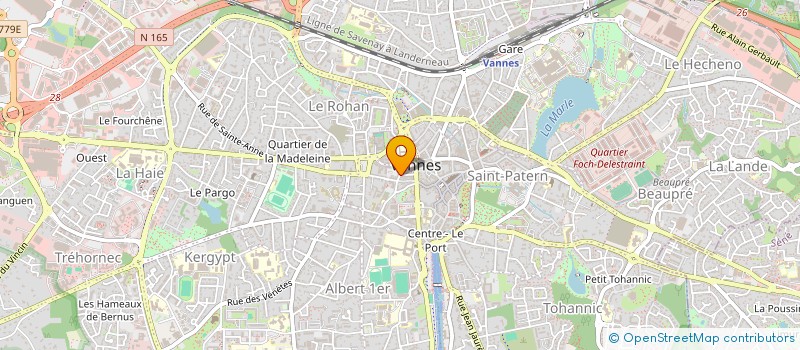 localisation de l'entreprise VISION UNIQUE  VANNES