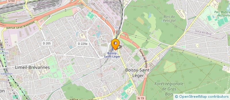 localisation de l'entreprise VISION VERS LE FUTUR à BOISSY-SAINT-LEGER