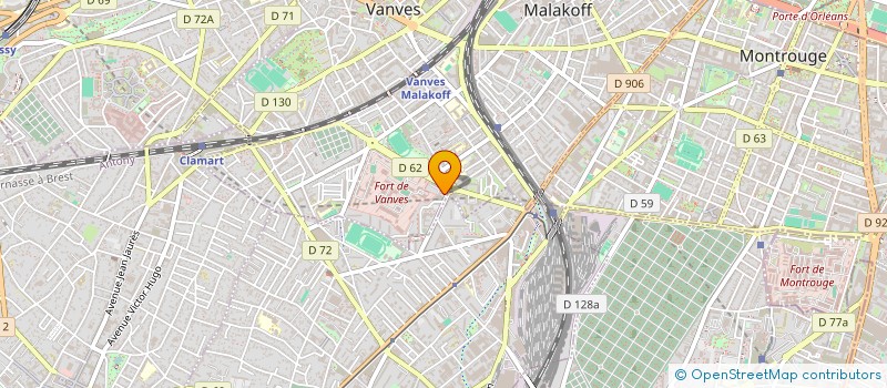 localisation de l'entreprise VISION VIDEO à MALAKOFF