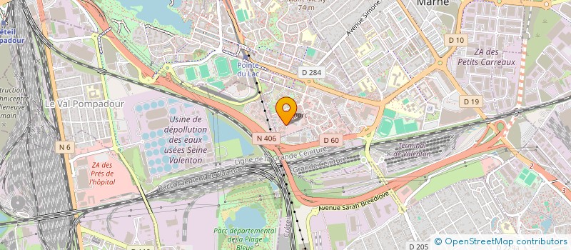 localisation de l'entreprise VISIONARY ENERGIE  BONNEUIL-SUR-MARNE