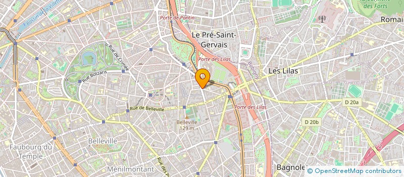 localisation de l'entreprise VISIONCOME  PARIS