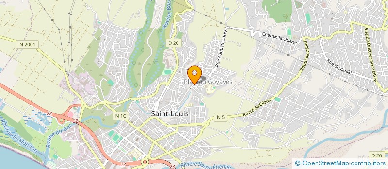localisation de l'entreprise VISIONER' à SAINT-LOUIS