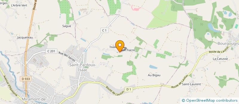 localisation de l'entreprise VISIONIX  SAINT-PARDOUX-ISAAC