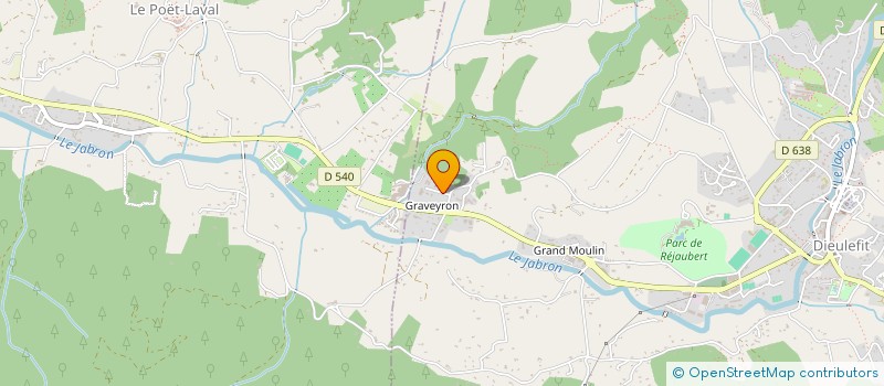 localisation de l'entreprise VISIONNAIRE  DIEULEFIT