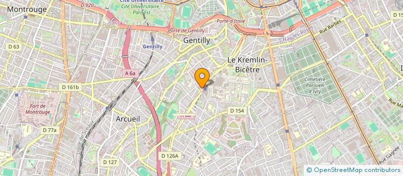 localisation de l'entreprise VISIONNAIRE STRATEGIE à GENTILLY