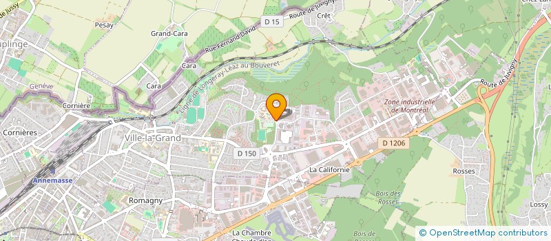 localisation de l'entreprise VISIONPSY  VILLE-LA-GRAND