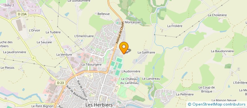 localisation de l'entreprise VISIONQUALI à LES HERBIERS