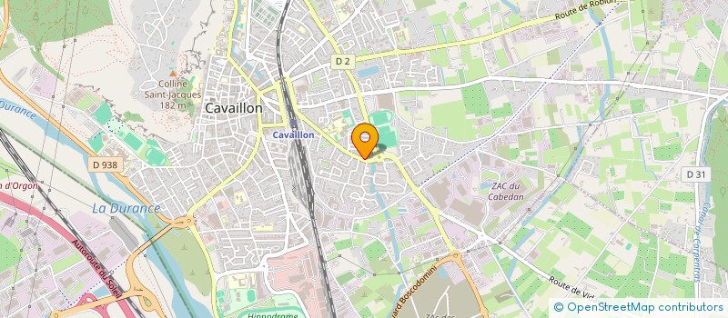 localisation de l'entreprise VISIONS D'ARTISTES  CAVAILLON