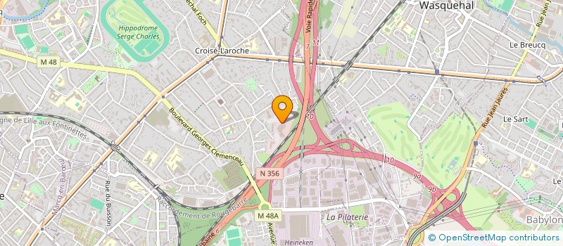 localisation de l'entreprise VISIONS D'AVENIR BY ALLIANCE EMPLOI à MARCQ-EN-BARUL
