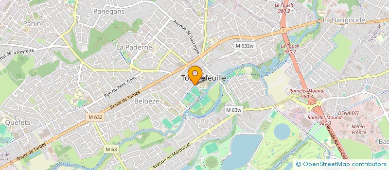 localisation de l'entreprise VISIONS MUSICALES à TOURNEFEUILLE
