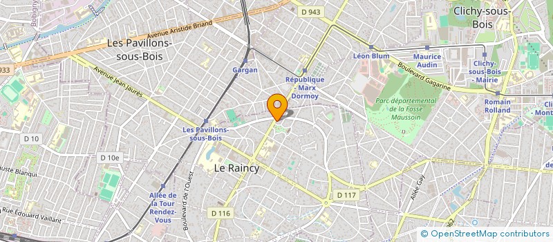 localisation de l'entreprise VISIOPHONE  LE RAINCY