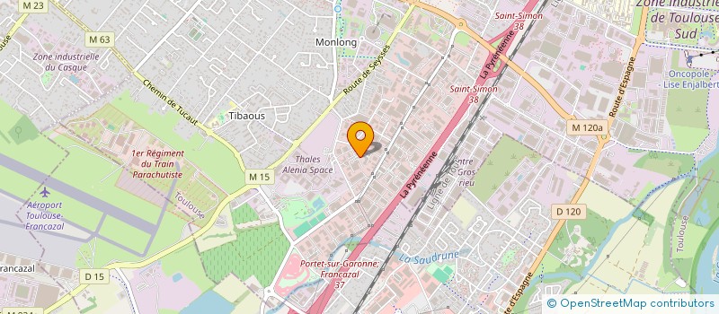 localisation de l'entreprise VISIOPORTATION  TOULOUSE