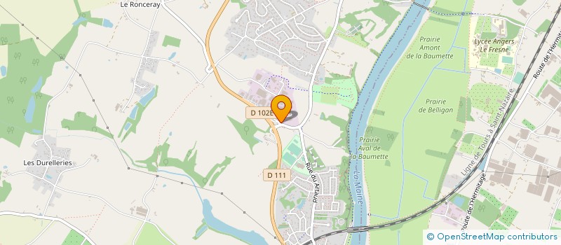 localisation de l'entreprise VISIOPTRONIC  BOUCHEMAINE