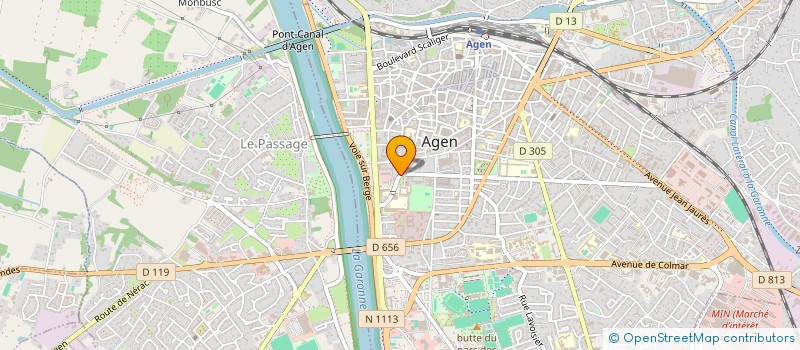 localisation de l'entreprise VISIOS  AGEN