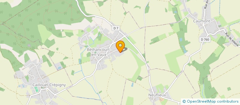 localisation de l'entreprise VISIOSOPHRO  BETHANCOURT-EN-VAUX