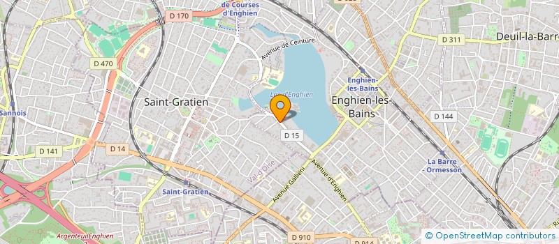 localisation de l'entreprise VISIOSTEP à ENGHIEN-LES-BAINS