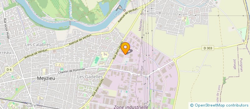 localisation de l'entreprise VISIOTECH FRANCE  MEYZIEU