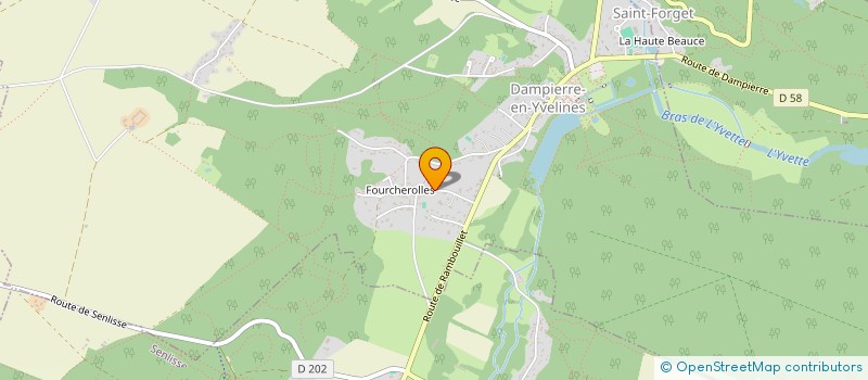 localisation de l'entreprise VISIOTELCOM à DAMPIERRE-EN-YVELINES