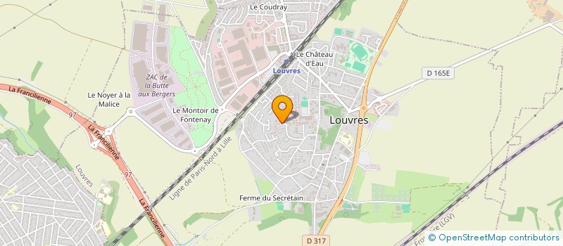 localisation de l'entreprise VISIT & DISCOVER  LOUVRES