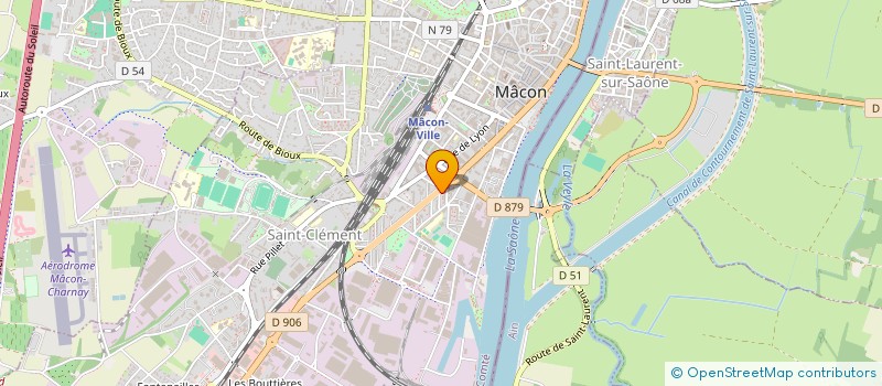 localisation de l'entreprise VISITEC à MACON