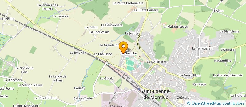 localisation de l'entreprise VISITER, OBSERVER, INTERPRETER, REINVESTIR à SAINT-ETIENNE-DE-MONTLUC