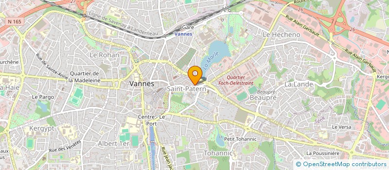 localisation de l'entreprise VISITES EN BRETAGNE à VANNES