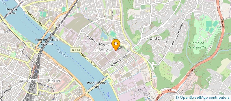 localisation de l'entreprise VISITES PASSION SUD OUEST à FLOIRAC