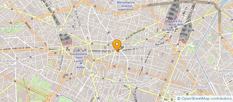 localisation de l'entreprise VISITEUR NOIR  PARIS