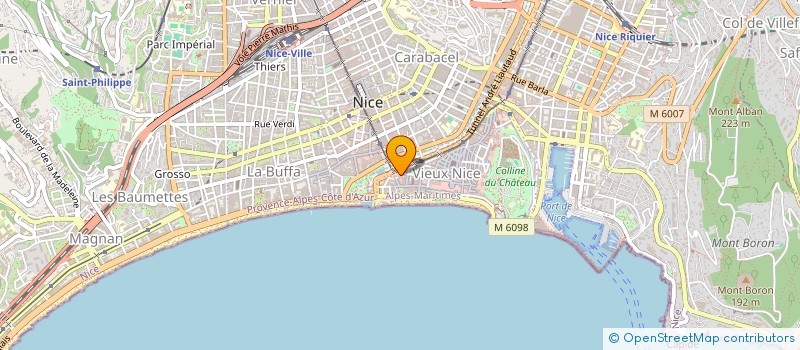 localisation de l'entreprise VISITMYCITY à NICE
