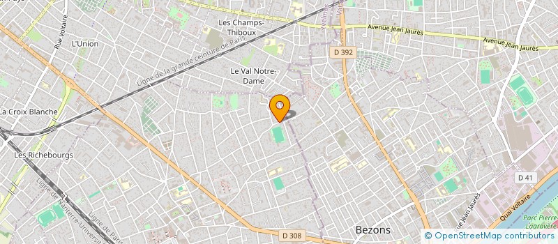 localisation de l'entreprise VISIUM-F G J  HOUILLES