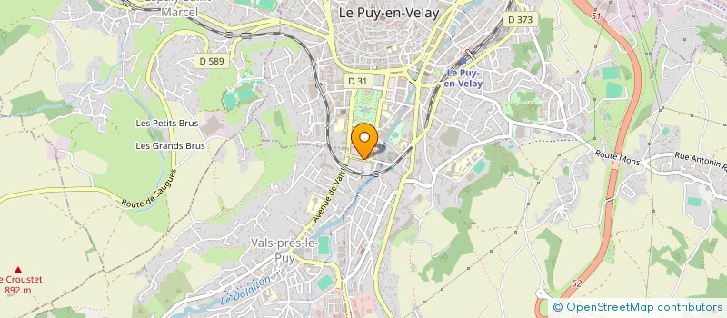 localisation de l'entreprise VISNAY  LE PUY-EN-VELAY