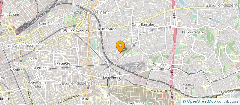 localisation de l'entreprise VISO DIFFUSION à MARSEILLE