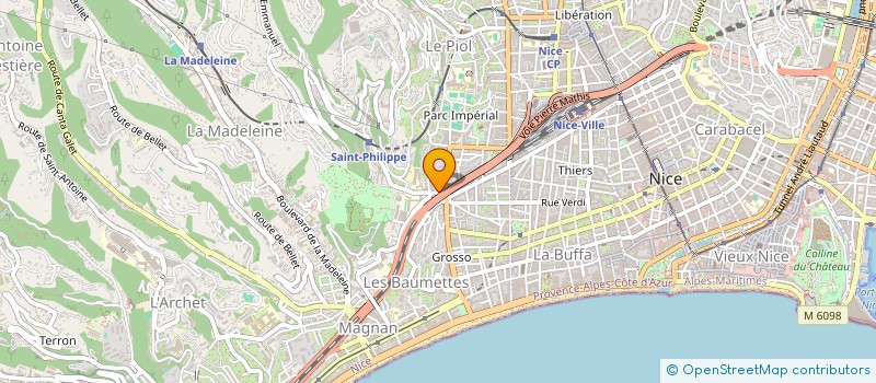 localisation de l'entreprise VISO REAL ESTATE  NICE