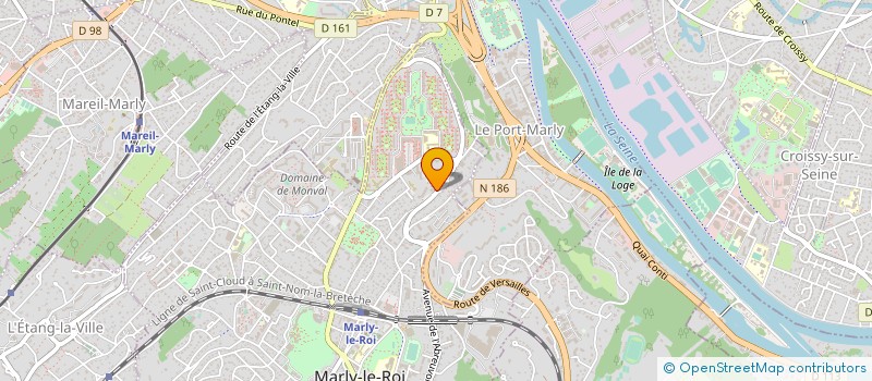 localisation de l'entreprise VISOFI à MARLY-LE-ROI