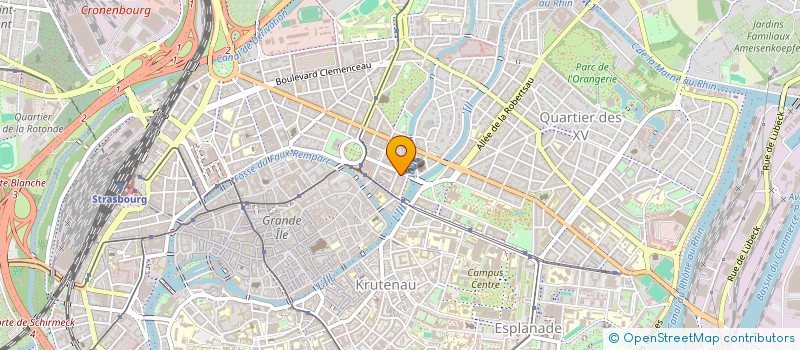 localisation de l'entreprise VISOLOTTO à STRASBOURG
