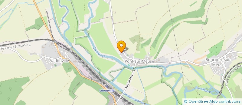 localisation de l'entreprise VISPARD  PONT-SUR-MEUSE
