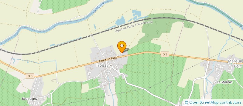 localisation de l'entreprise VISSE PERE ET FILS à TROISSY