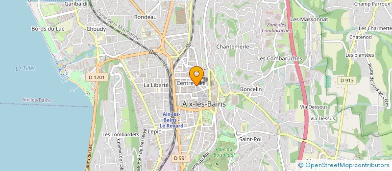 localisation de l'entreprise VIST à AIX-LES-BAINS