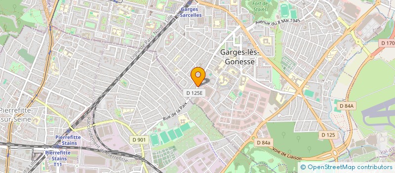 localisation de l'entreprise VISTA  GARGES-LES-GONESSE