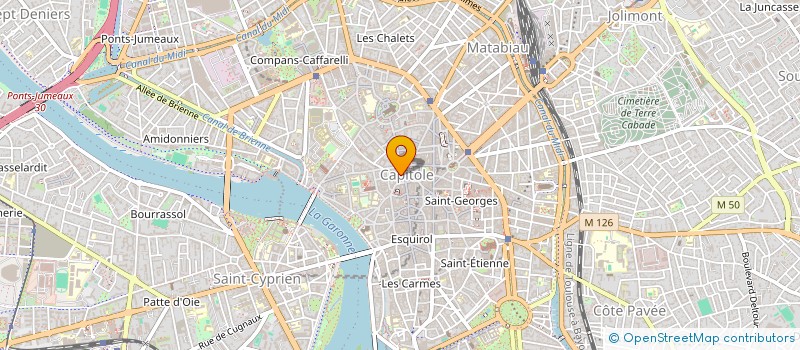 localisation de l'entreprise VISTA à TOULOUSE