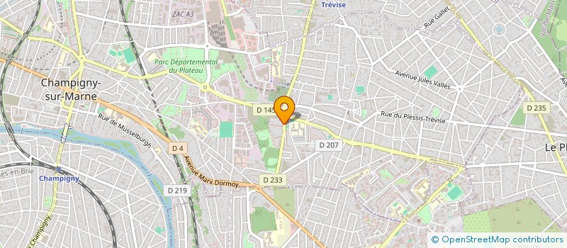 localisation de l'entreprise VISTA BATIMENT à SAINT-OUEN-SUR-SEINE