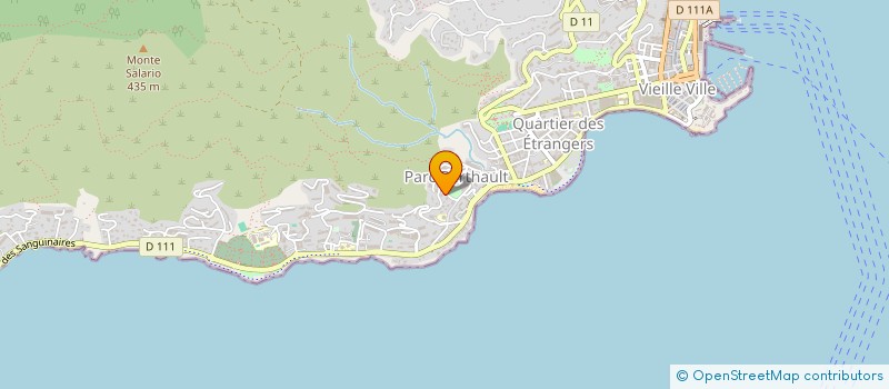 localisation de l'entreprise VISTA DE NATA  AJACCIO