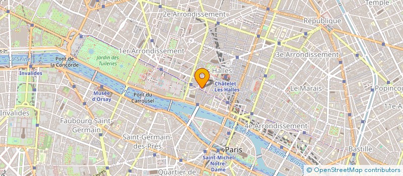 localisation de l'entreprise VISTA HOLDING  PARIS