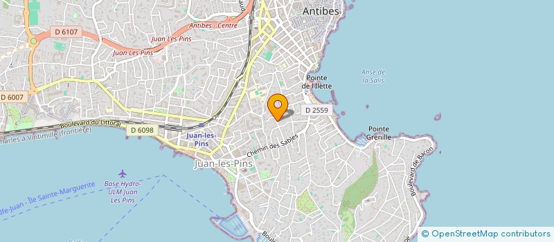 localisation de l'entreprise VISTA MAR RIVIERA à ANTIBES