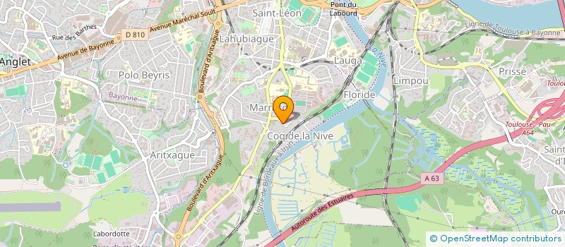 localisation de l'entreprise VISTA PETS  BAYONNE