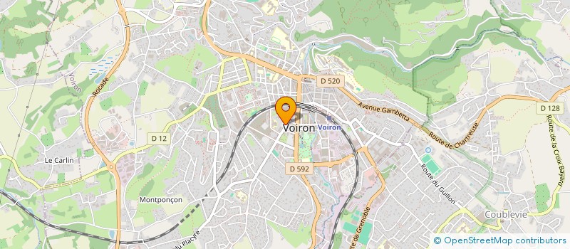 localisation de l'entreprise VISTA PRO CYCLING à VOIRON